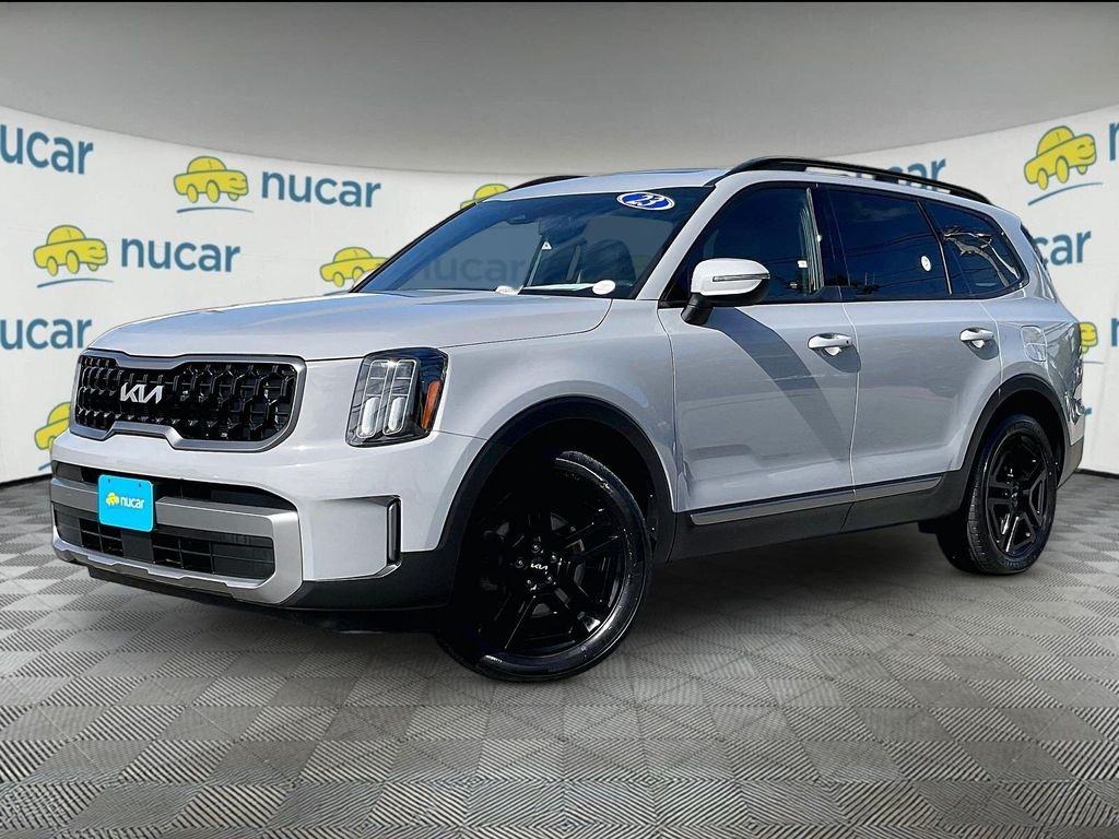 Used 2023 Gray Kia EX X-Line image 3
