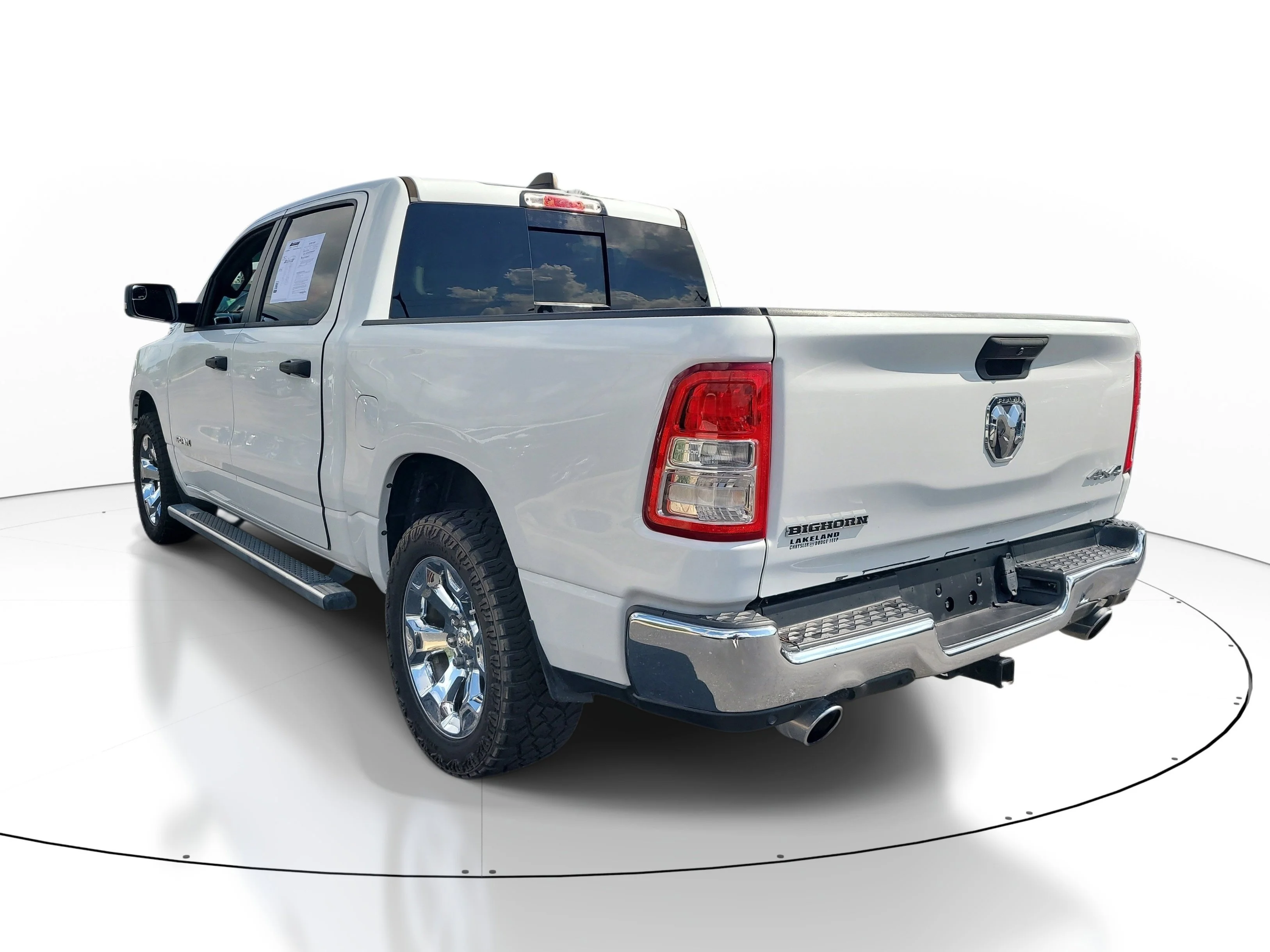 Used 2023 Bright White Clearcoat Ram Big Horn image 6