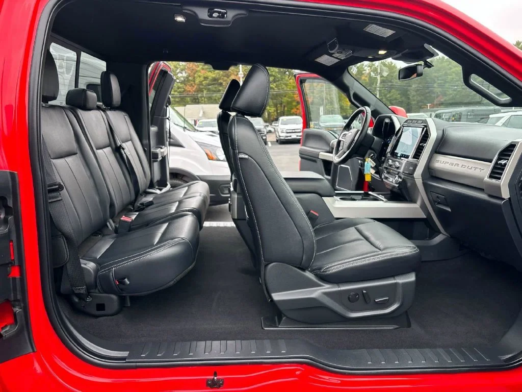 Used 2022 Race Red Ford Lariat image 17