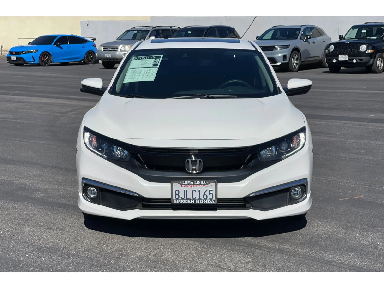 Used 2019 Platinum White Pearl Honda EX-L image 7