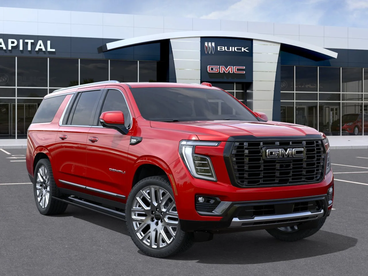 New 2026 Volcanic Red Tintcoat GMC Denali Ultimate image 7
