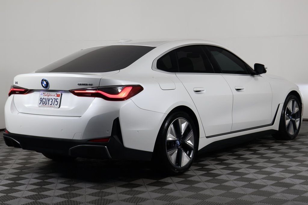 Certified Used 2023 White Metallic BMW eDrive40 image 4