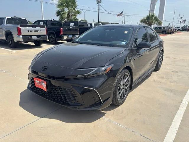 Used 2025 Black Toyota XSE image 3