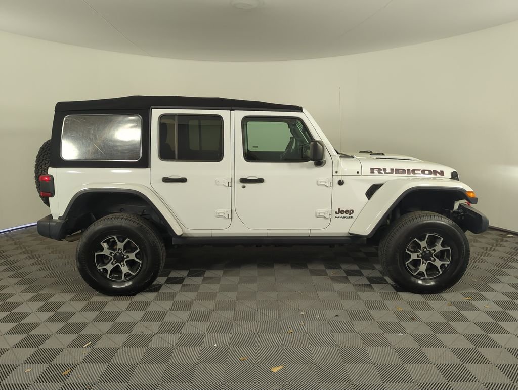 Used 2019 White Jeep Unlimited Rubicon image 3