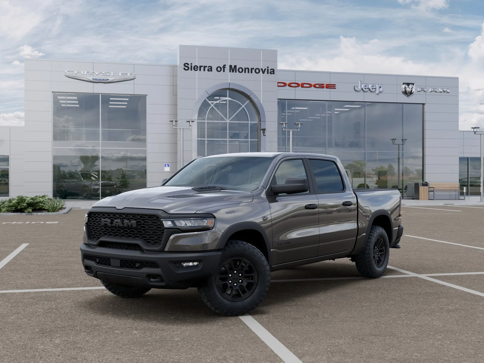 New 2027 Granite Crystal Metallic Clear-Coat Exterior Paint RAM Rebel image 27