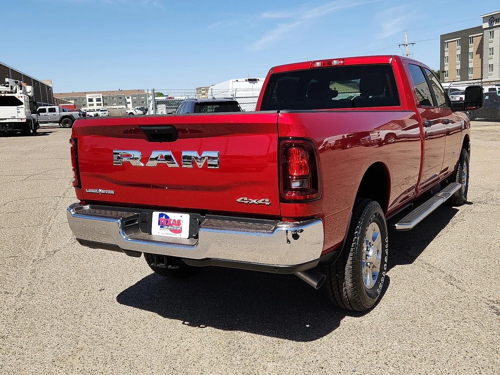 New 2026 PR6 Molten Red Ram LONE STAR CREW CAB 4X4 8