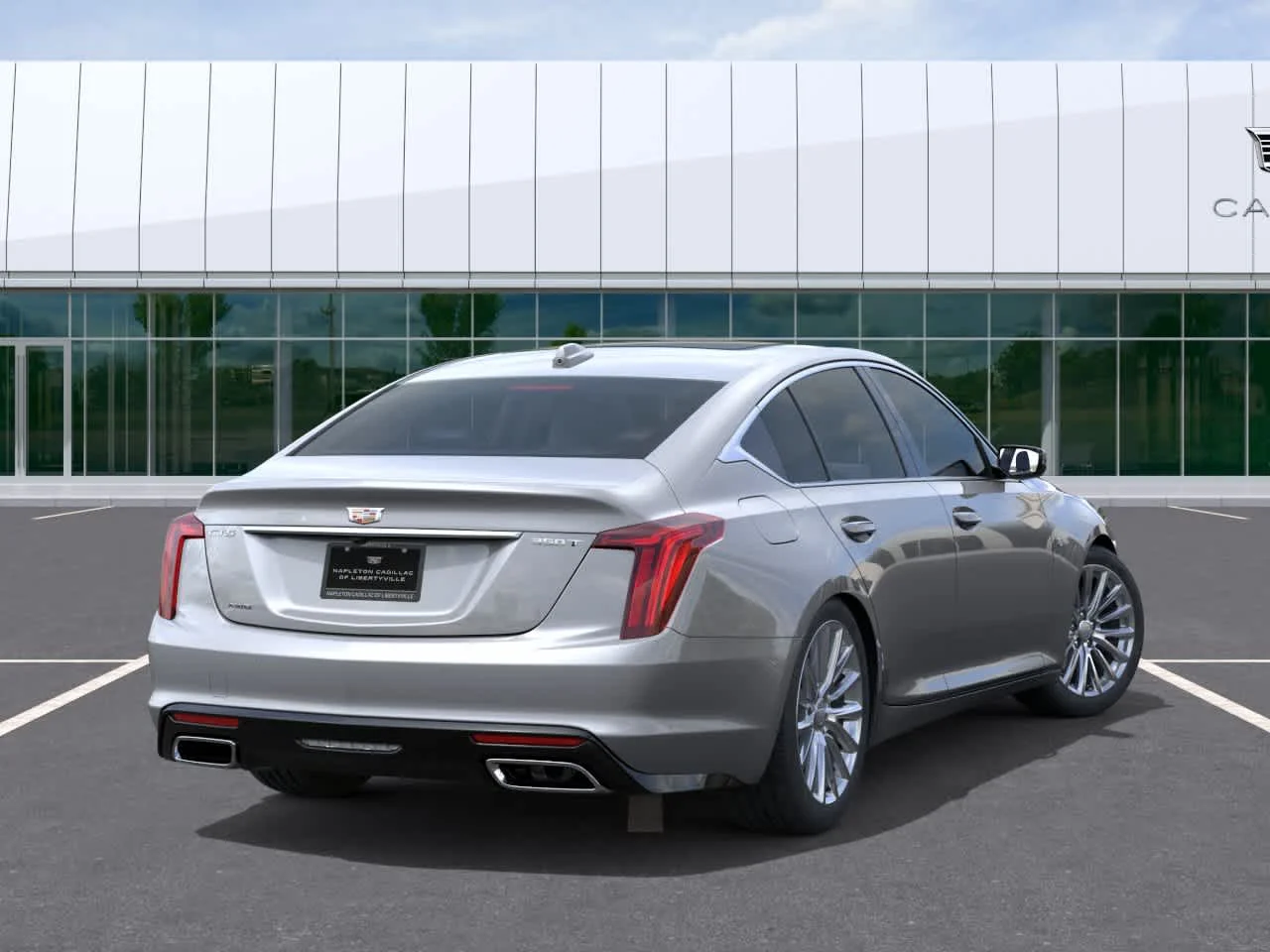 New 2026 Argent Silver Metallic Cadillac Premium Luxury image 4