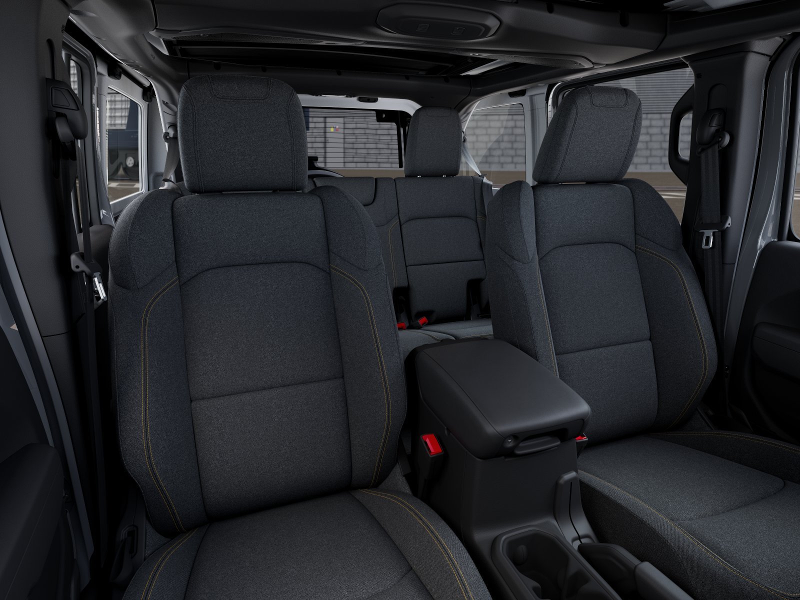 New 2026 Bright White Clear-Coat Exterior Paint Jeep Sport S image 9