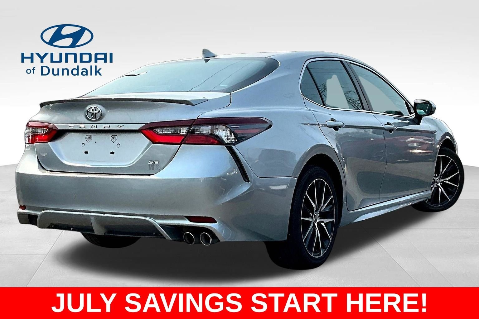 Used 2022 Silver Toyota SE image 7