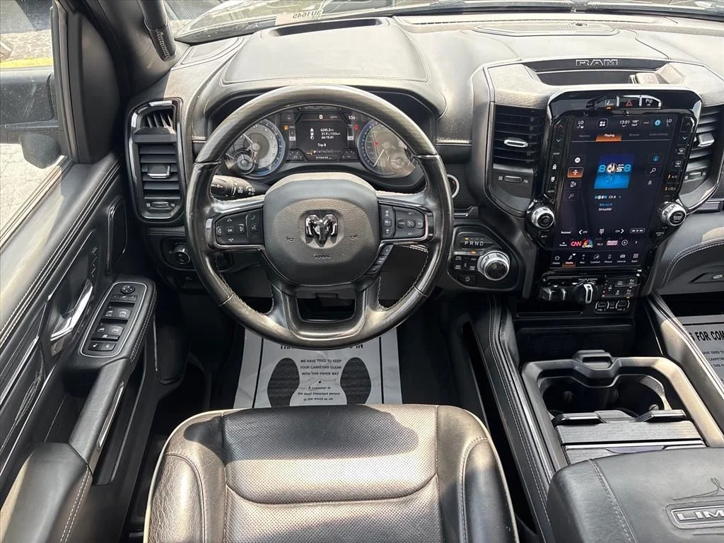 Used 2022 Granite Crystal Clearcoat Metallic Ram Limited image 22