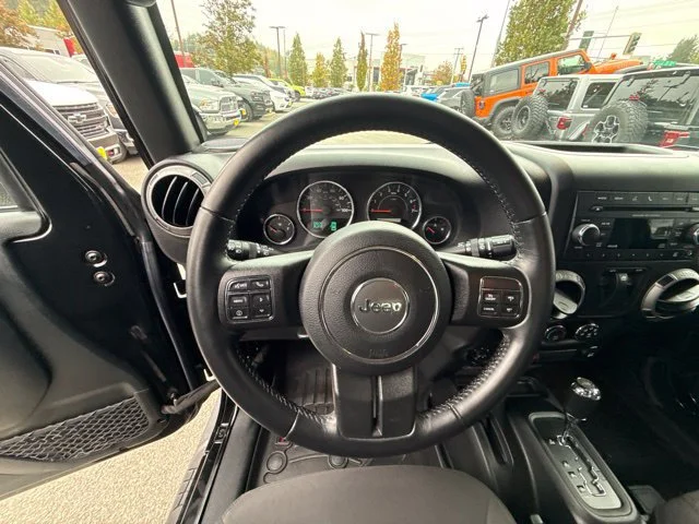 Used 2017 Black Clearcoat Jeep Sport image 26