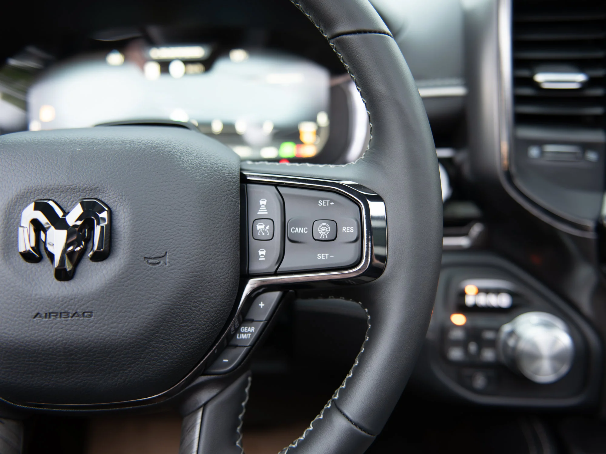 New 2026 Black RAM Limited Night* Crew Cab 4x4, 540 Horsepower, Massage Seats, Head-Up Display image 21