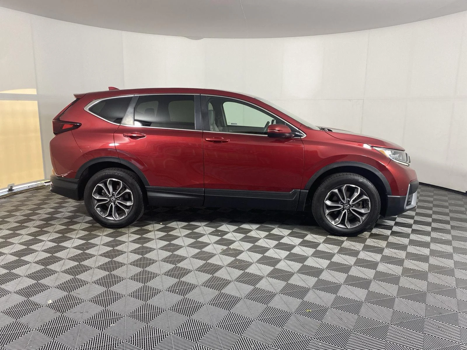 Used 2021 Radiant Red Metallic Honda EX image 9