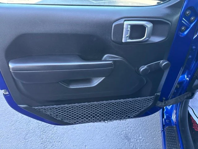 Used 2018 Blue Jeep Unlimited Sport image 20