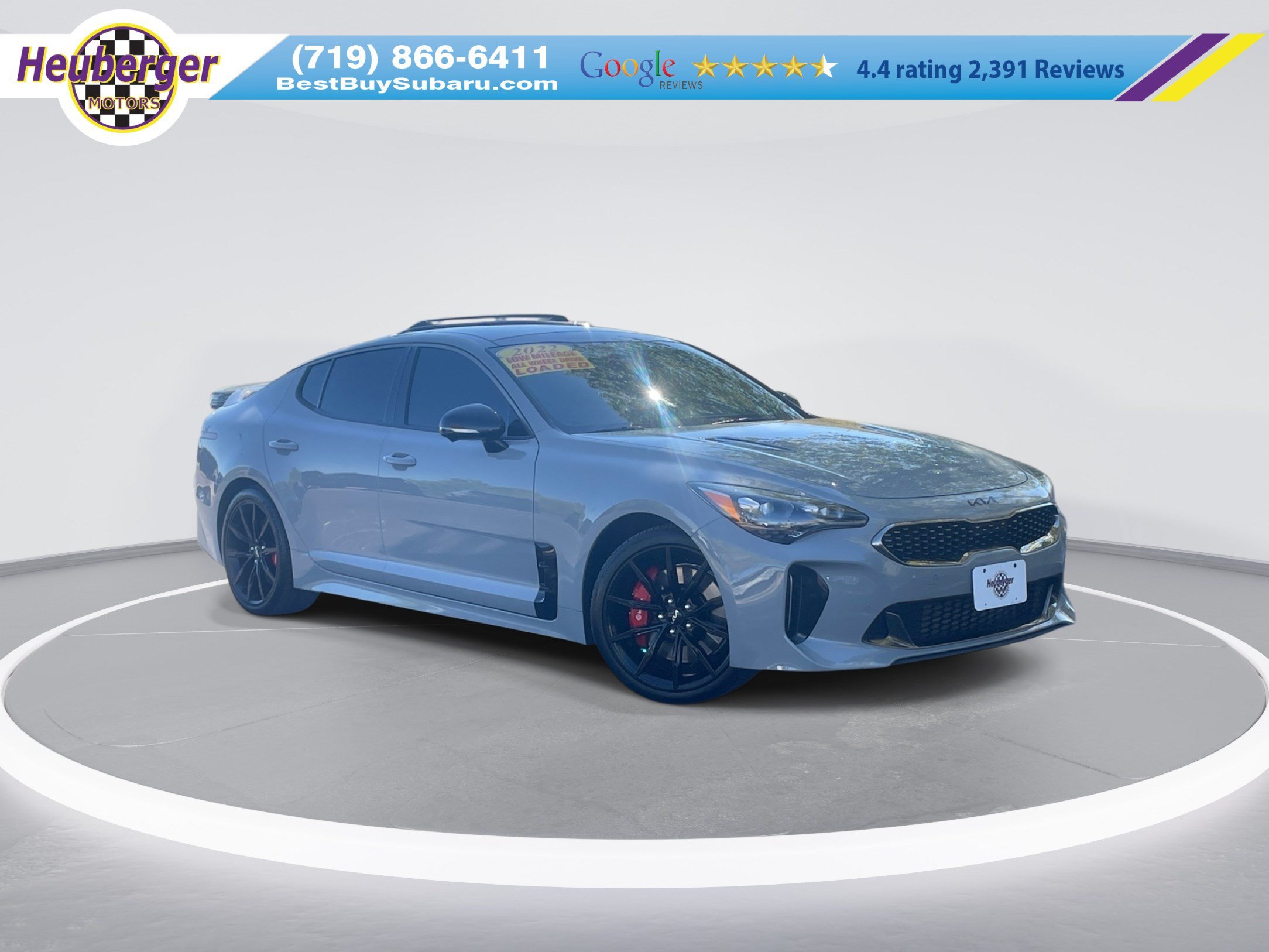 Used 2022 Ceramic Silver Kia GT2 image 1
