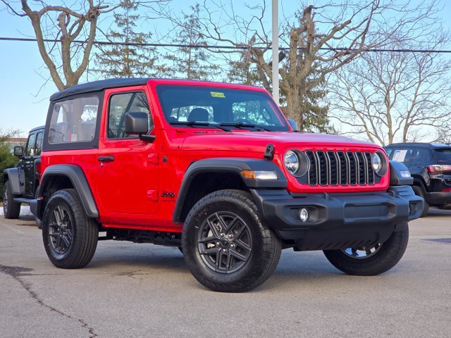 New 2026 Firecracker Red Clear-Coat Exterior Paint Jeep Sport image 2