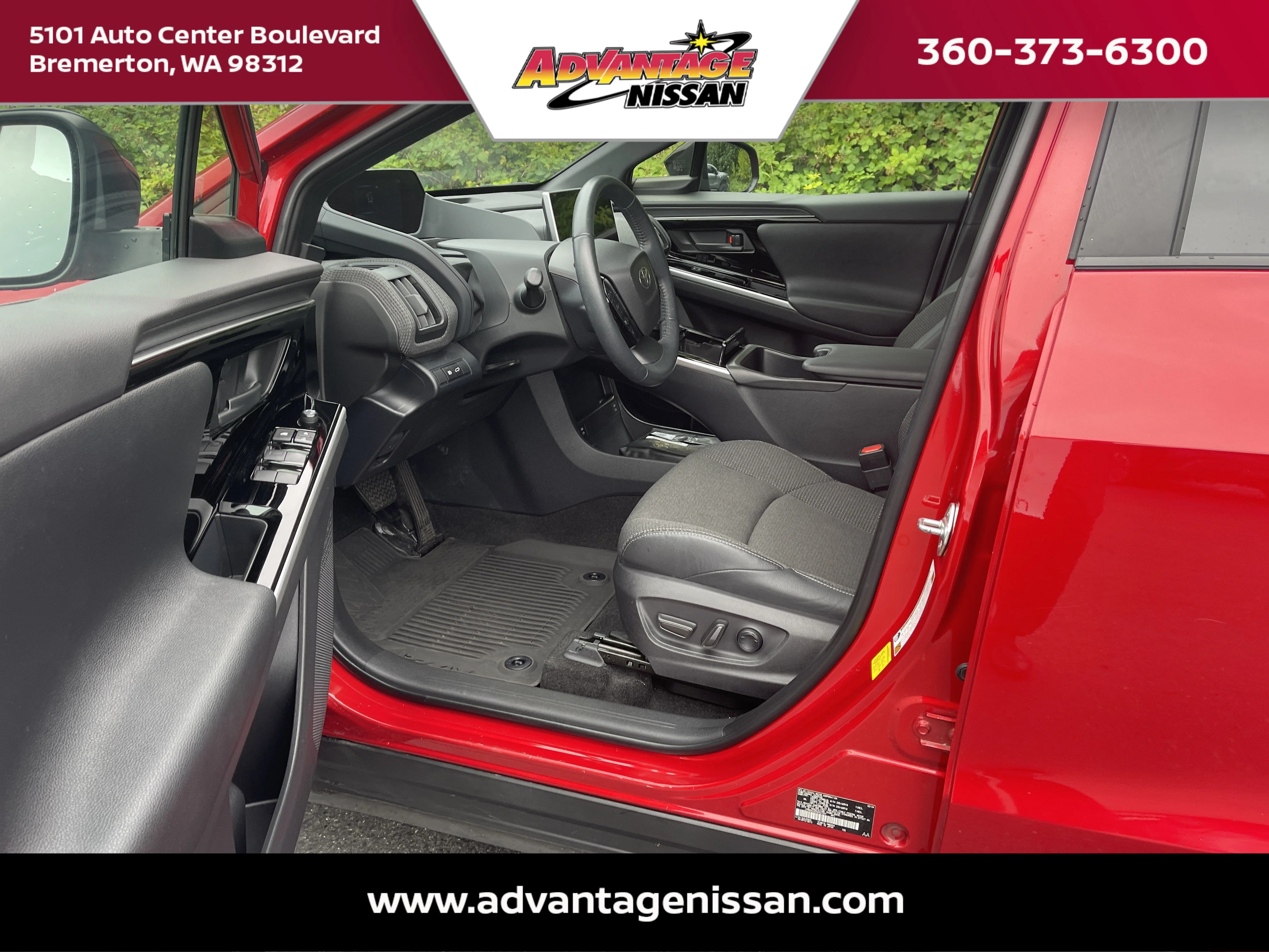 Used 2024 Supersonic Red Toyota XLE image 8