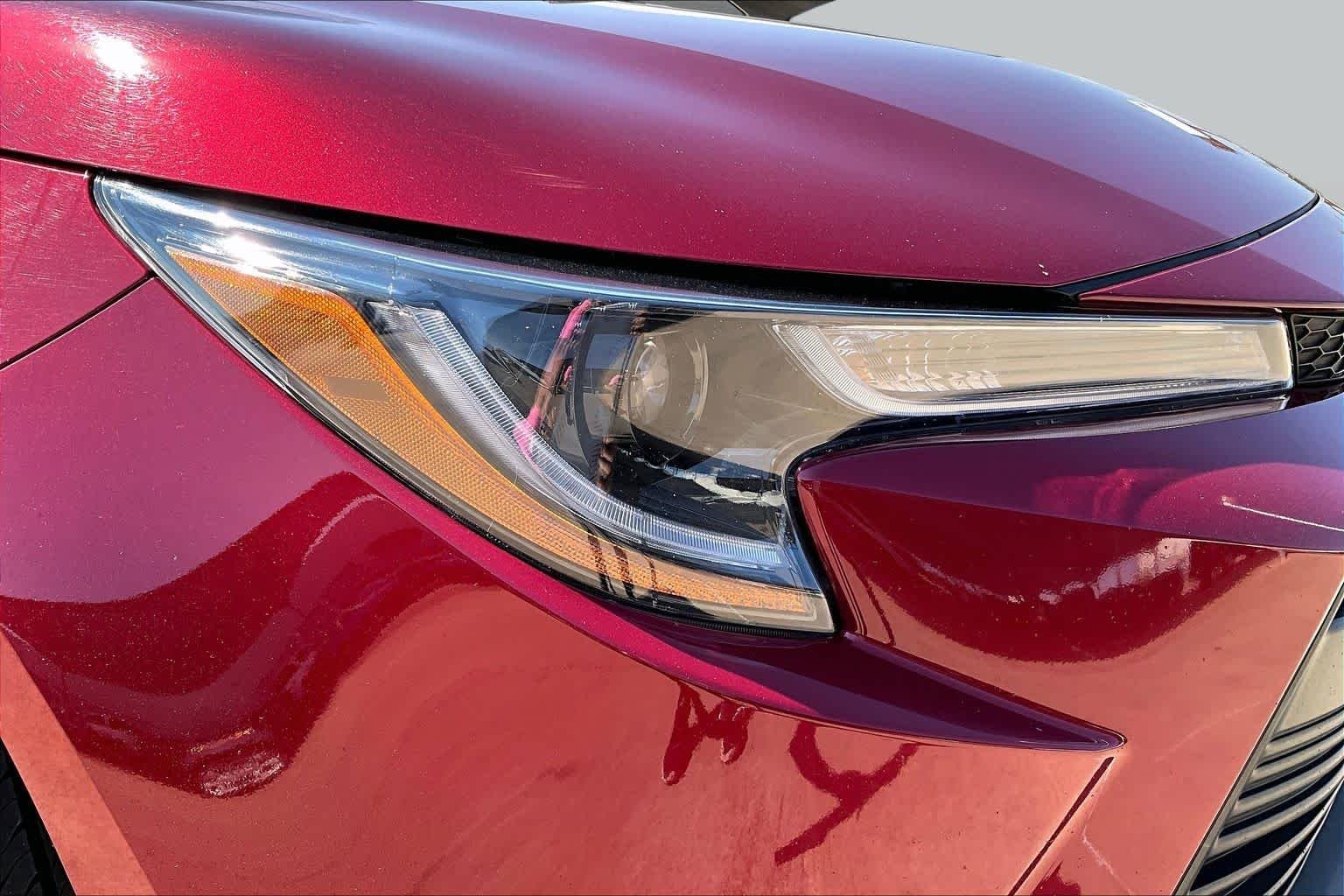 Certified Used 2025 Ruby Flare Pearl Toyota LE image 26