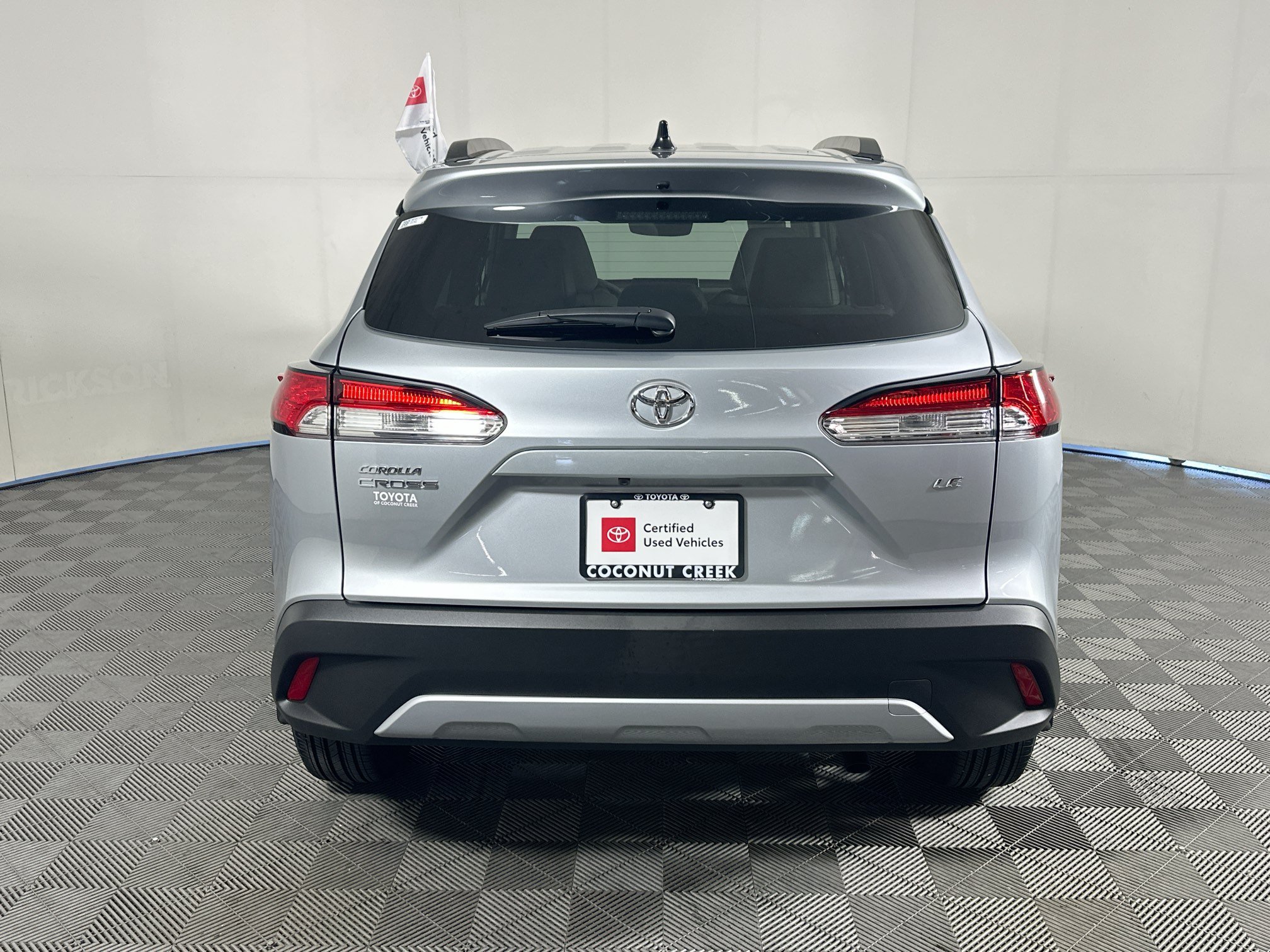 Certified Used 2025 Silver Toyota LE image 4