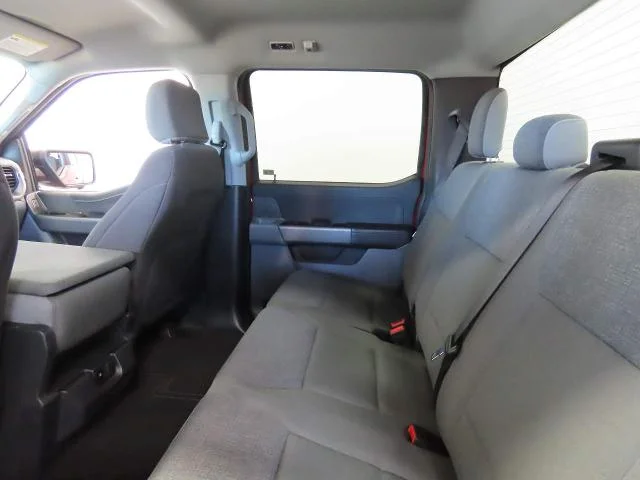 Used 2024 Rapid Red Metallic Tinted Clearcoat Ford XLT Crew Cab image 35