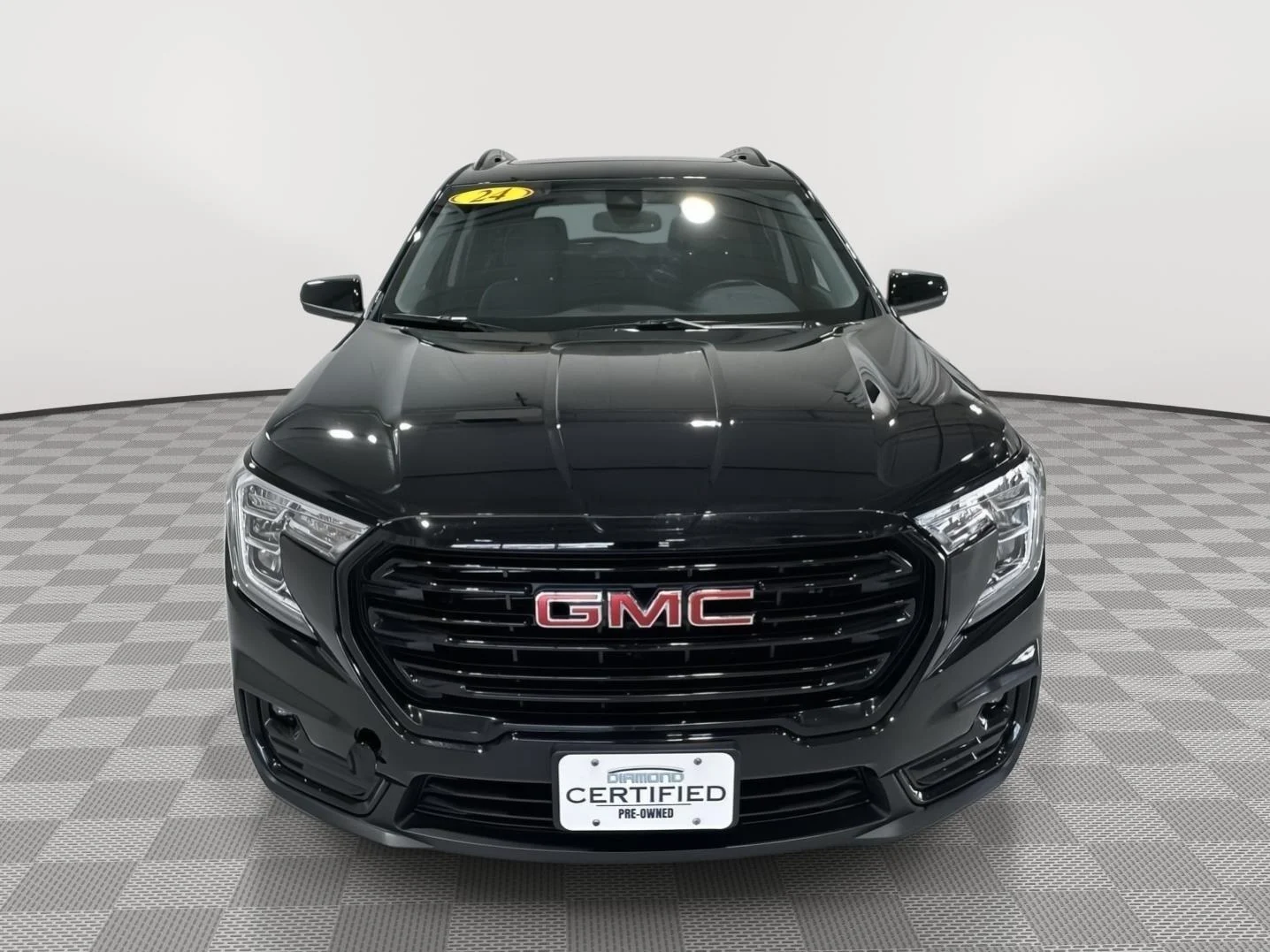 Used 2024 Ebony Twilight Metallic GMC SLT image 8