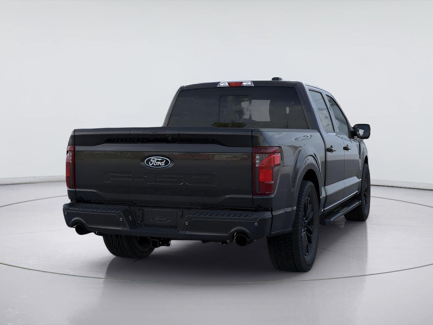 New 2026 Agate Black Metallic Ford XLT image 8