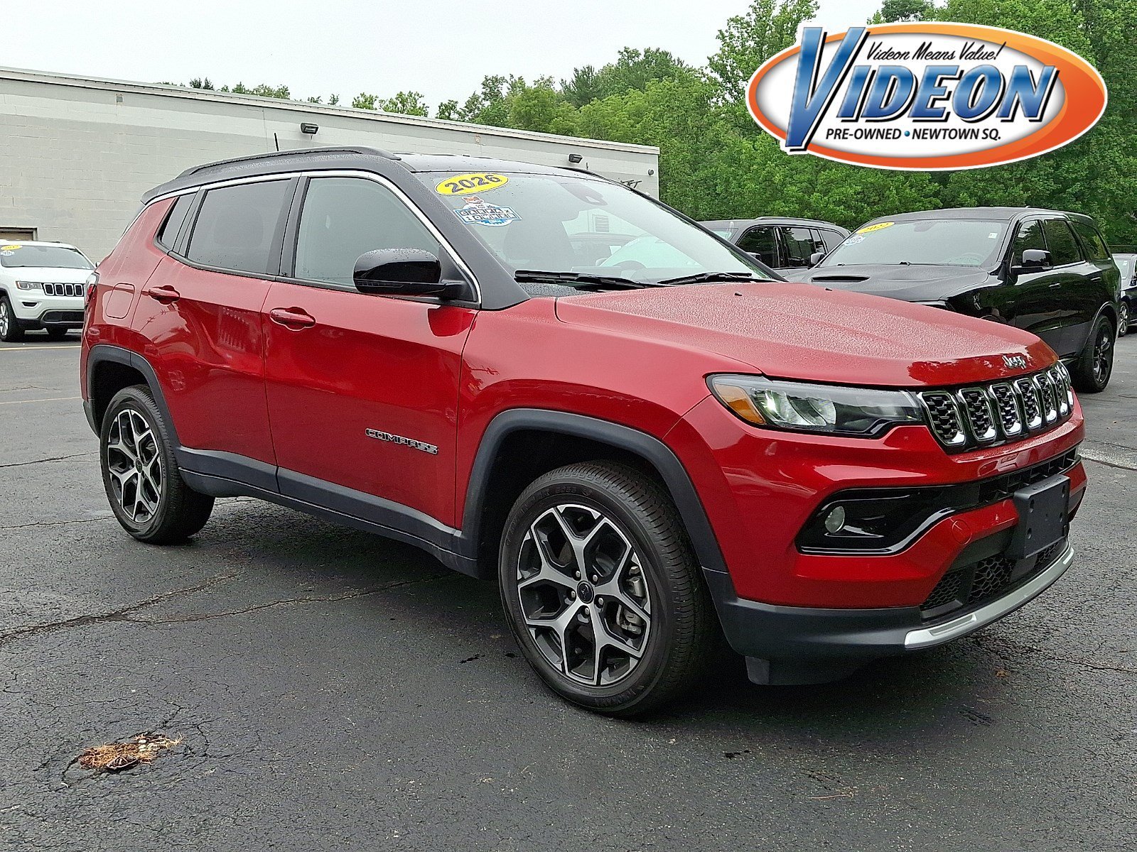 Certified Used 2026 Red Hot Pearlcoat Jeep Limited image 1