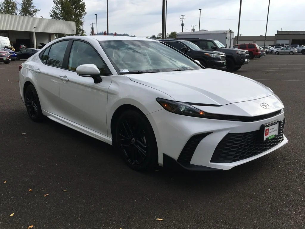 Certified Used 2025 White Toyota SE image 10