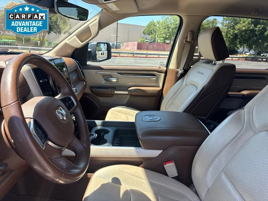 Used 2021 Ivory White Tri-c Ram Laramie image 15
