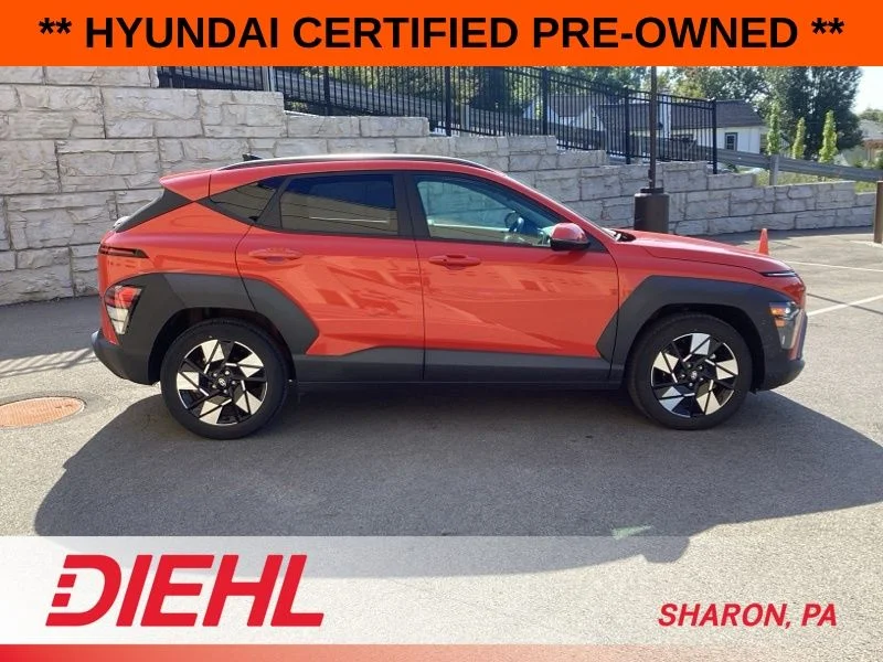 Used 2024 Orange Hyundai SEL image 8