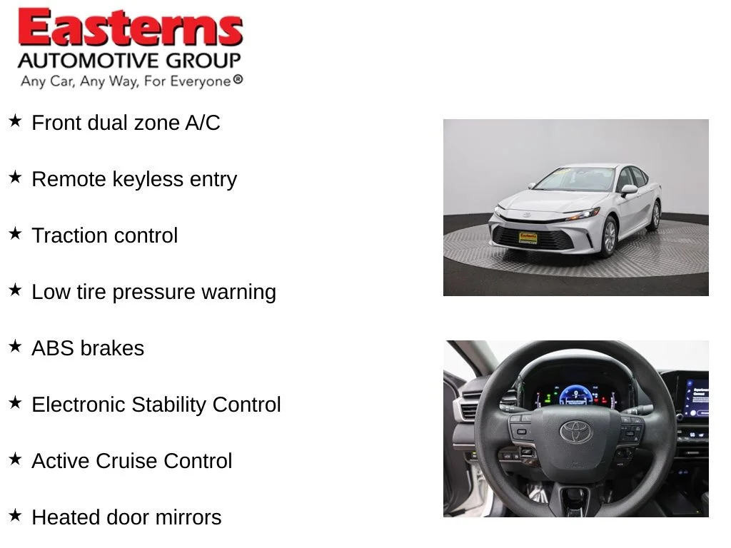 Used 2025 White Toyota LE image 11
