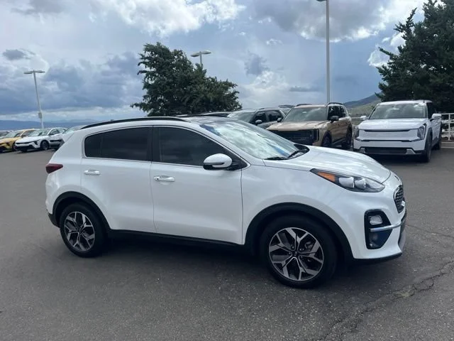 Certified Used 2022 Snow White Pearl Kia EX image 5
