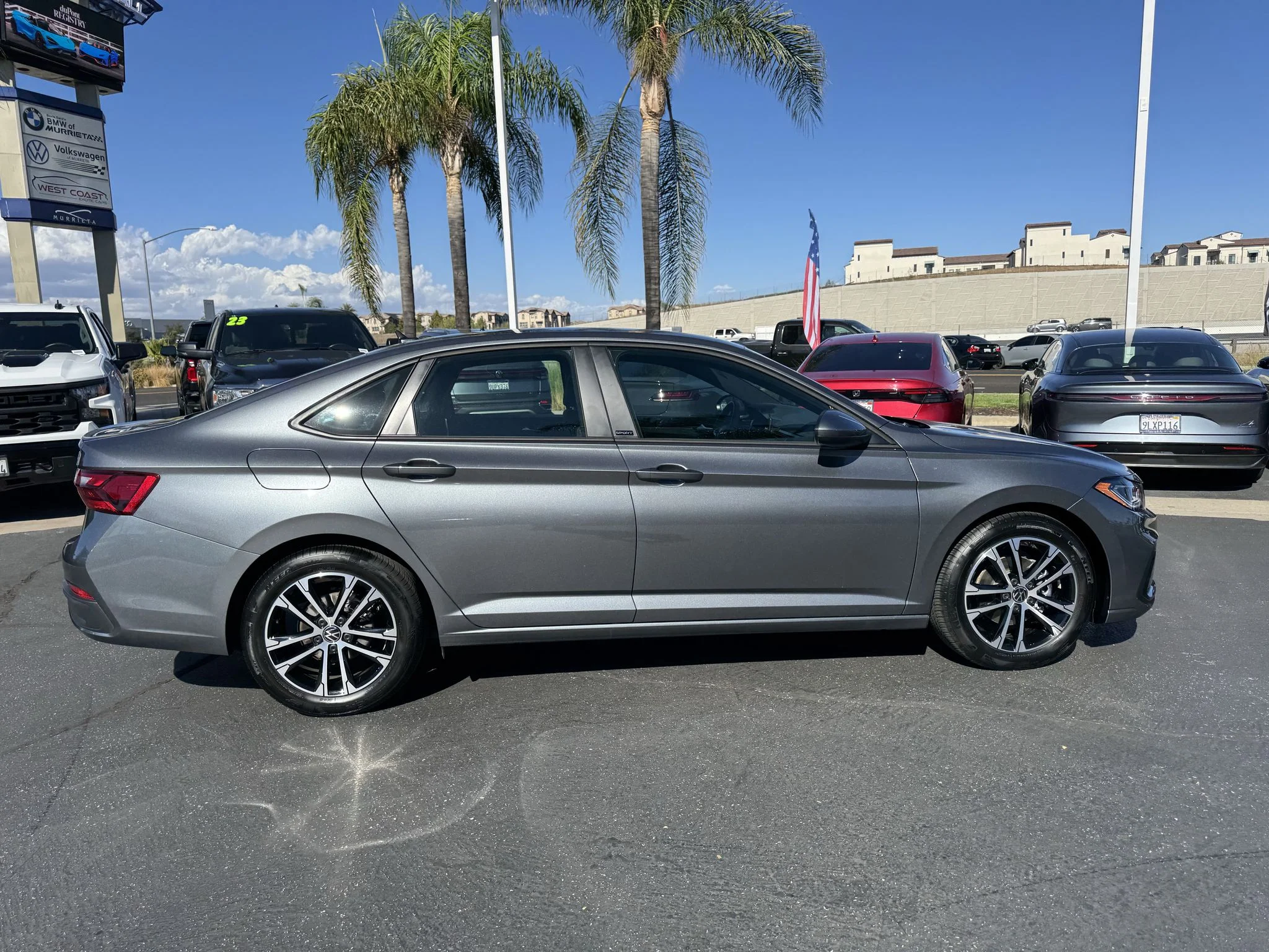 Used 2026 Platinum Gray Metallic Volkswagen Sport image 8