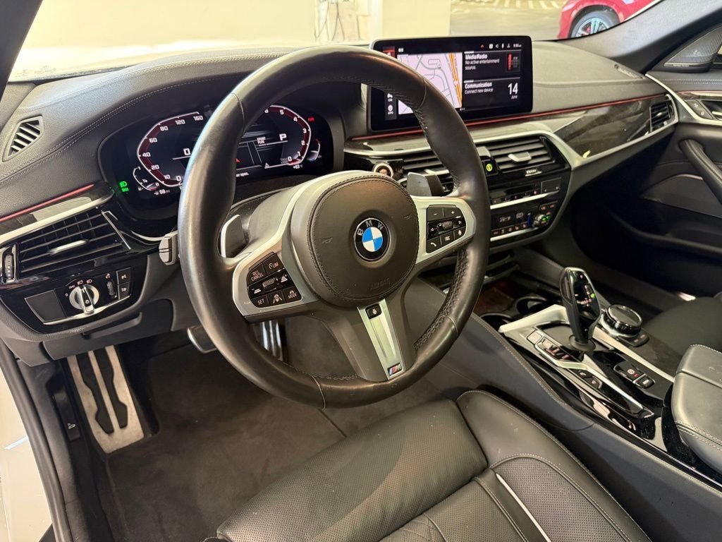 Used 2023 Alpine White BMW M550i xDrive image 11