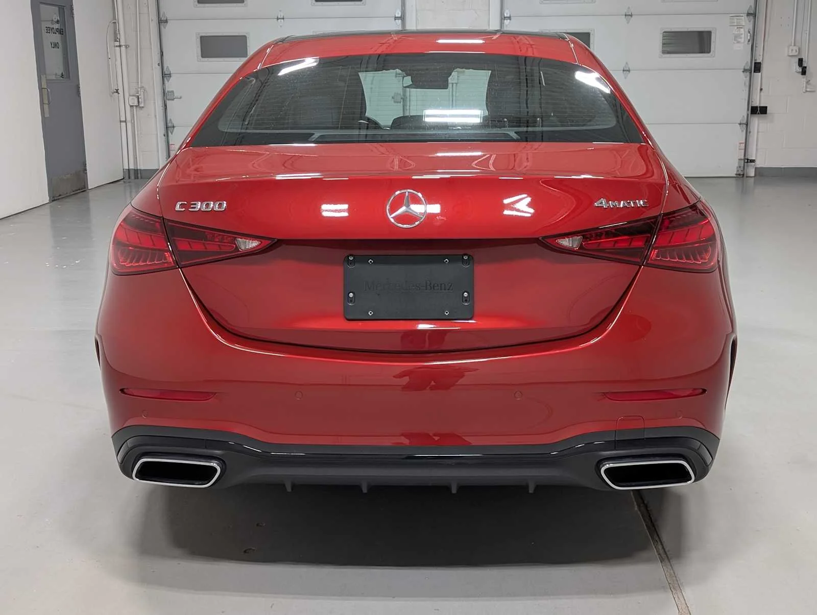 Certified Used 2023 MANUFAKTUR Cardinal Red Metallic Mercedes-Benz C 300 image 9