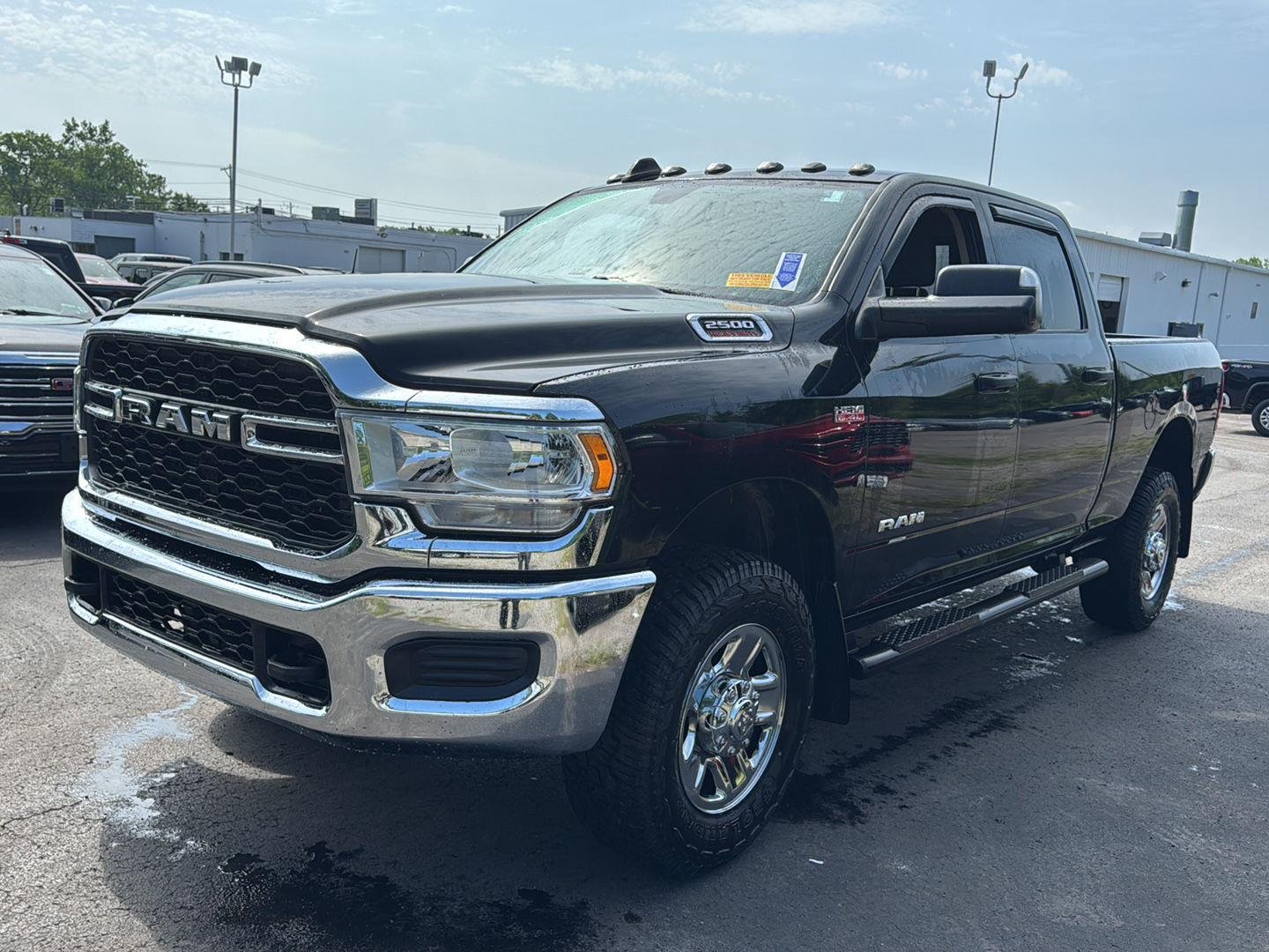 Used 2020 Diamond Black Crystal Pearlcoat Ram Tradesman image 7
