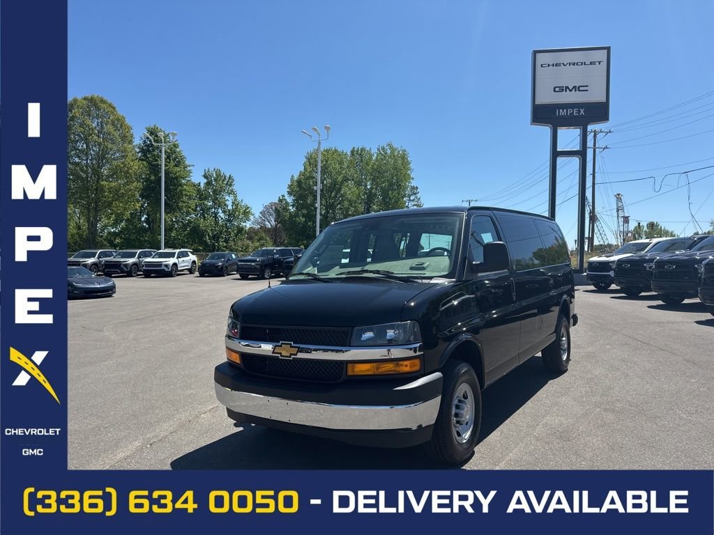 Black 2026 Chevrolet Express Cargo 2500 RWD Van Rear-Wheel Drive