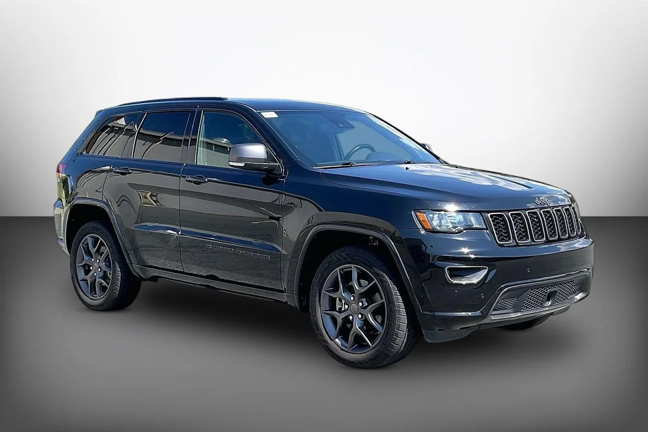 Certified 2021 Jeep Grand Cherokee 80th Edition with VIN 1C4RJFBG8MC746363 for sale in Cornelius, NC