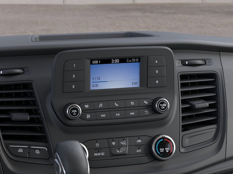 New 2025 Agate Black Metallic Ford Passenger Van XL image 39