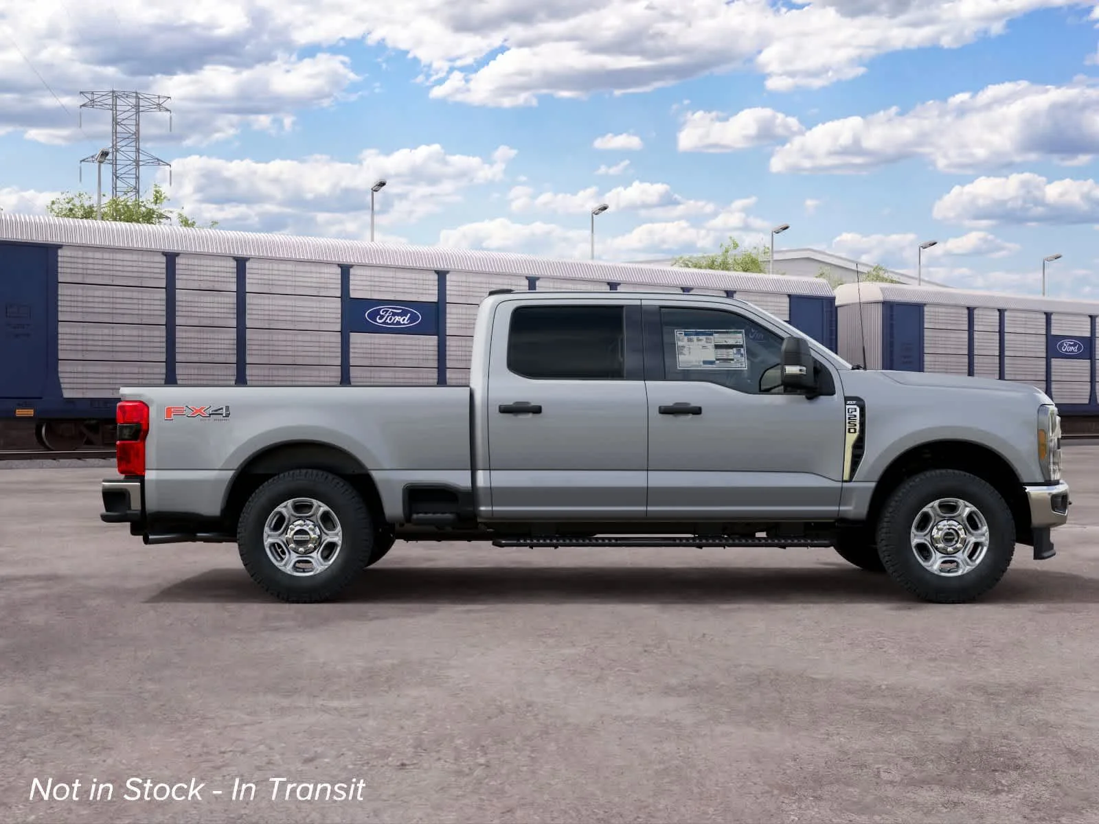 New 2027 Iconic Silver Metallic Ford F-250® XLT image 5