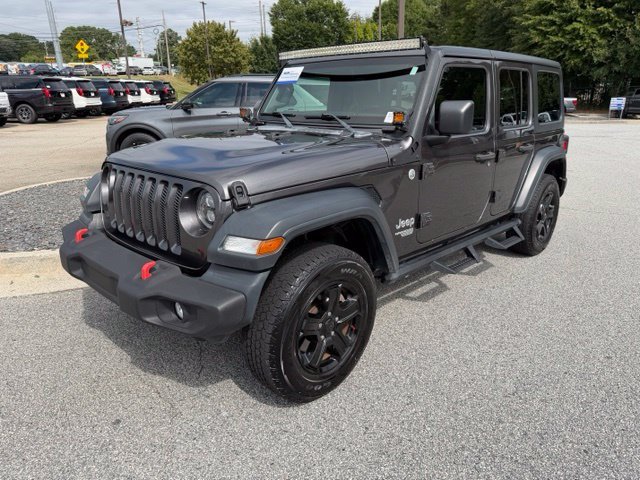 Certified Used 2020 Granite Crystal Clearcoat Metallic Jeep Unlimited Sport S image 4