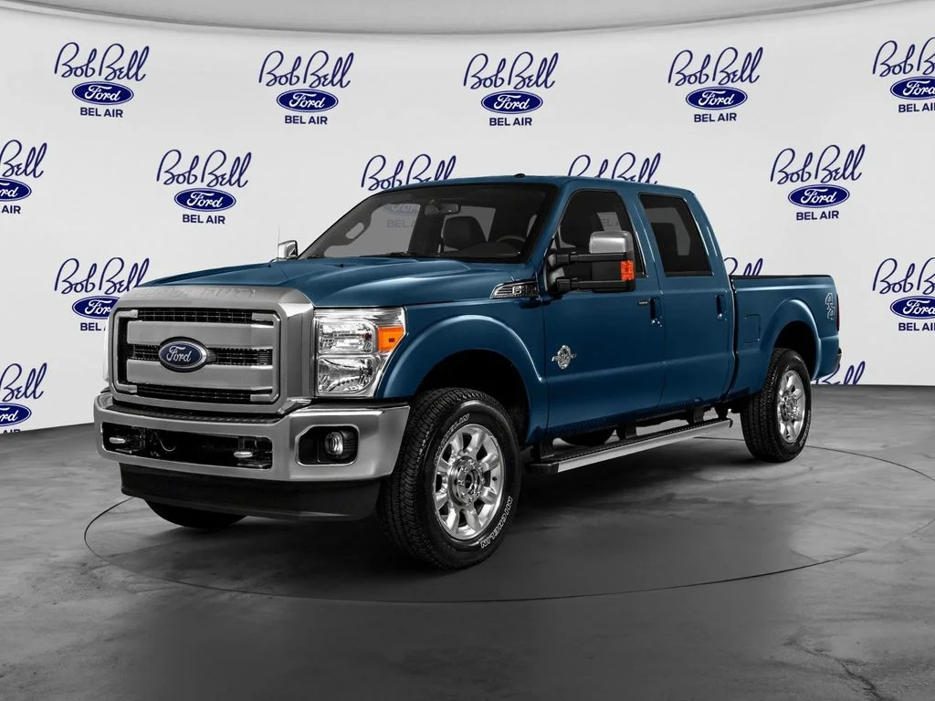 Used 2015 Blue Ford Lariat image 3