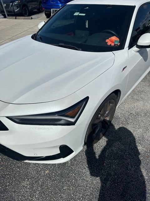 Used 2024 Platinum White Pearl Acura A-SPEC TECH image 2