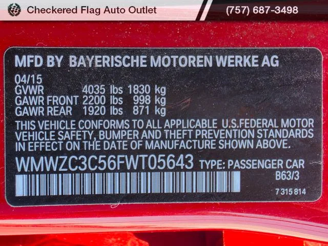 Used 2015 Blazing Red MINI Base image 44