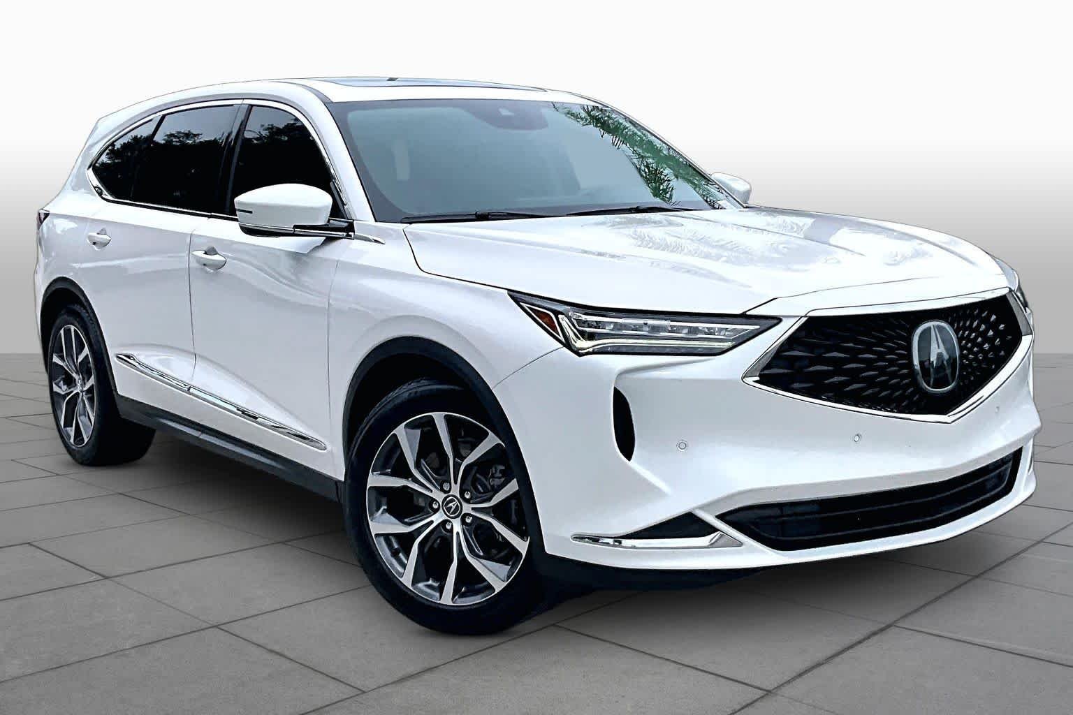 Used 2024 Platinum White Pearl Acura w/Technology Package image 3