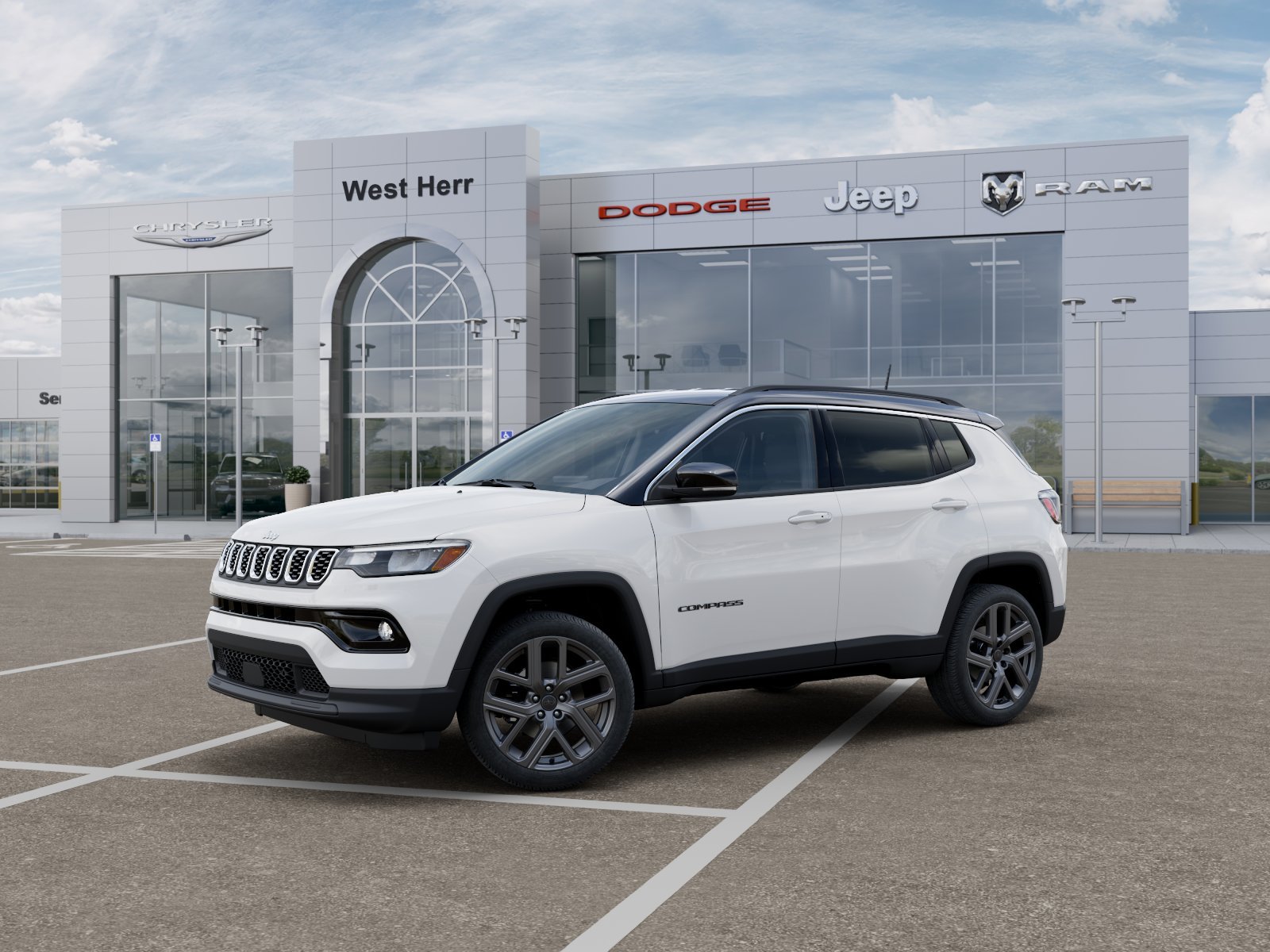 New 2026 Bright White Clearcoat Jeep COMPASS LIMITED ALTITUDE 4X4 image 28