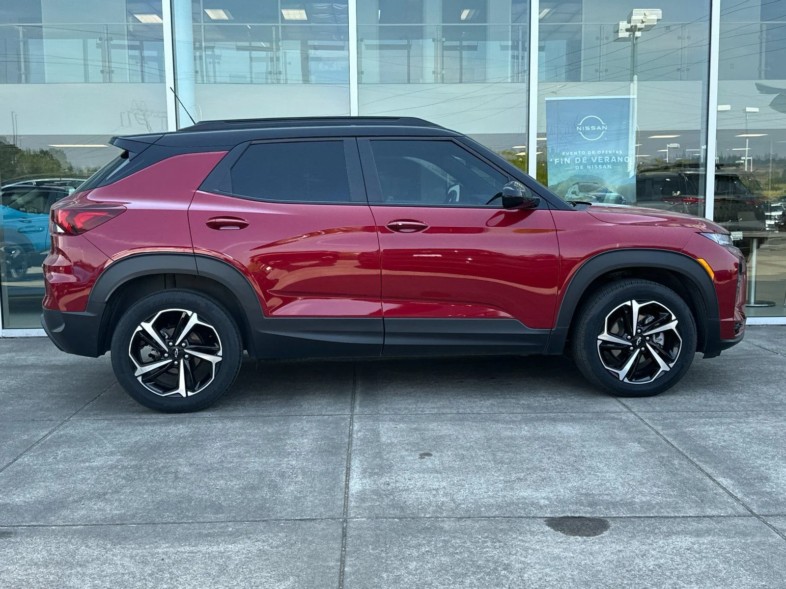 Used 2021 Scarlet Red Metallic Chevrolet RS image 2