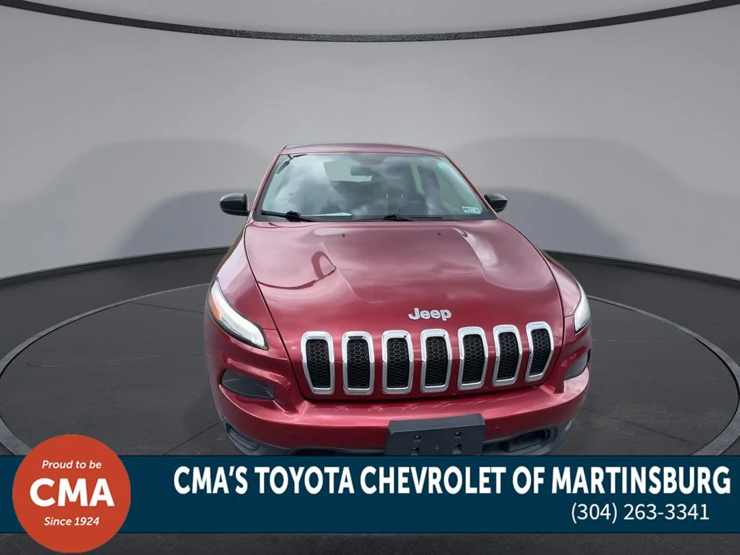 Used 2016 Deep Cherry Red Crystal Pearlcoat Jeep Sport image 3