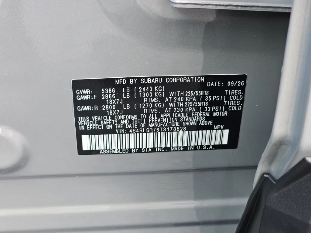 New 2026 RIVER ROCK PEARL Subaru Limited Hybrid image 32