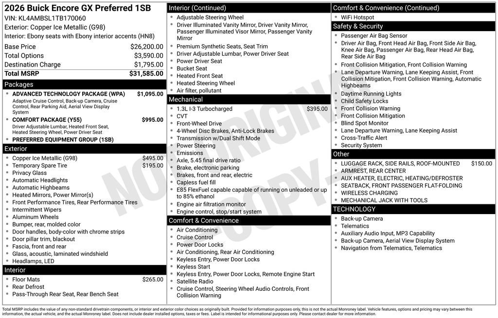 2026 Buick Encore GX Preferred - Photo 30
